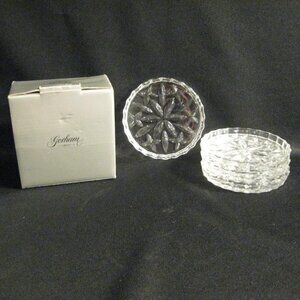 GORHAM LADY ANNE COASTER SET OF FOUR - IN ORIGINAL BOX